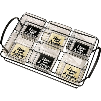 Стъклена чиния за плодове за домашна употреба, прост стил, първокласно качество