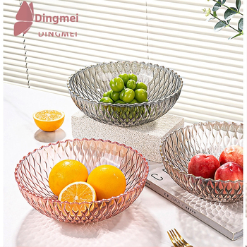 Стъклена чиния за плодове, Top beauty, модерен минимализъм, първокласно качество