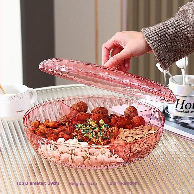 Стъклена чиния за плодове, Top beauty, модерен минимализъм, първокласно качество