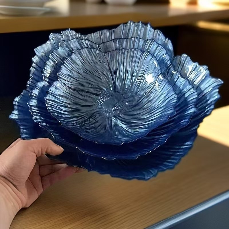 Hengmao Glass Nordic pladanj za voće, kristalno staklo – posuda za voće i grickalice, lansiranje ljeto 2021