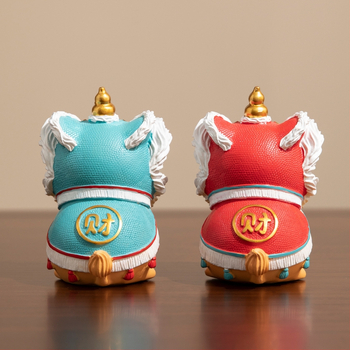 Juzheng Leona statuja no sveķiem Ķīniešu stilā SDFF-1 mājas dekors