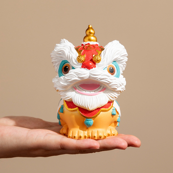 Juzheng Leona statuja no sveķiem Ķīniešu stilā SDFF-1 mājas dekors