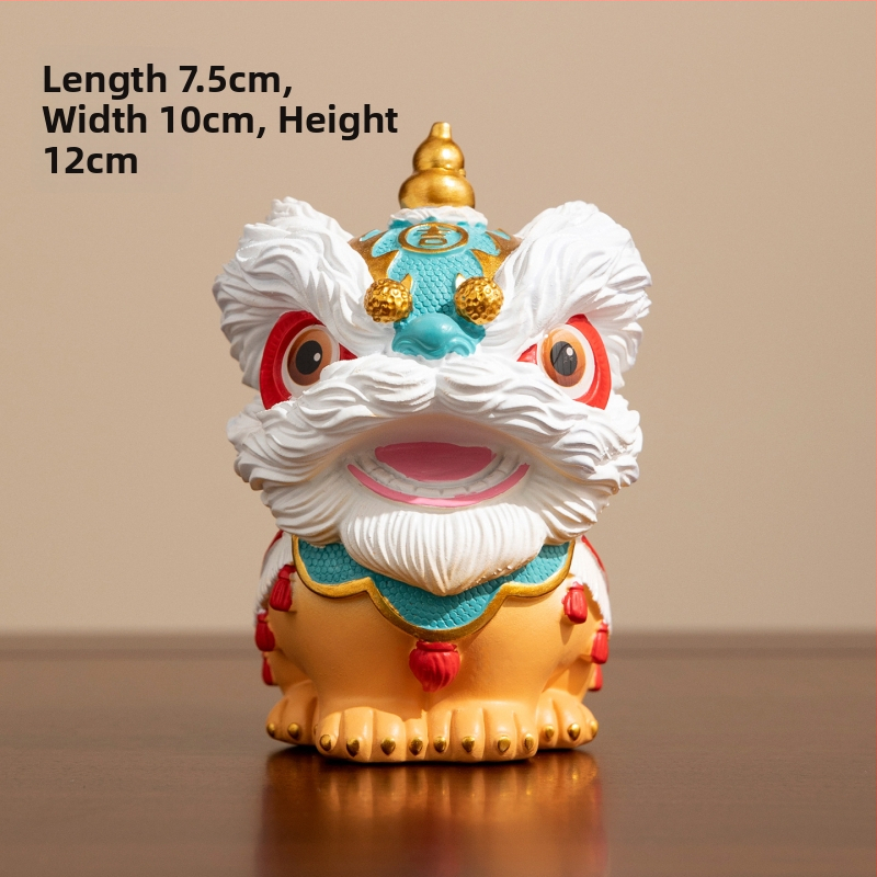 Juzheng Leona statuja no sveķiem Ķīniešu stilā SDFF-1 mājas dekors