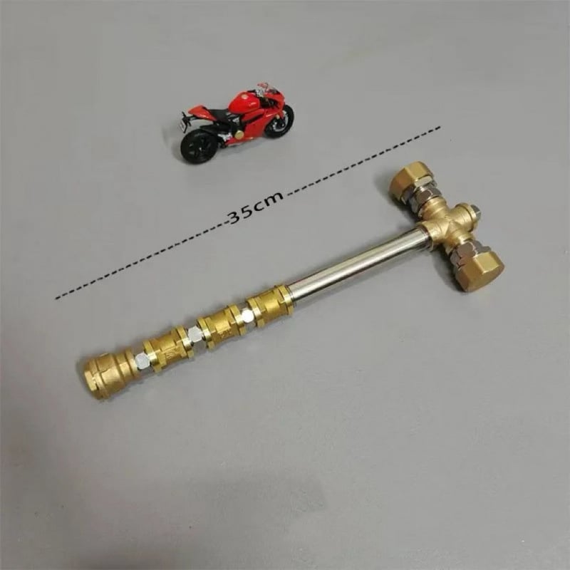 Thorov čekić – dekorativni ornament, osmerokutni čekić s prstenom, bakreni materijal, korejski stil, šifra proizvoda 750041071797