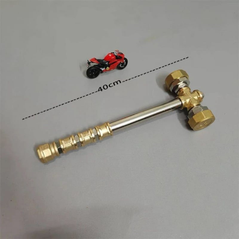 Thorov čekić – dekorativni ornament, osmerokutni čekić s prstenom, bakreni materijal, korejski stil, šifra proizvoda 750041071797