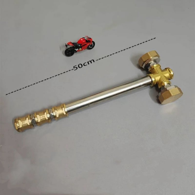 Thorov čekić – dekorativni ornament, osmerokutni čekić s prstenom, bakreni materijal, korejski stil, šifra proizvoda 750041071797