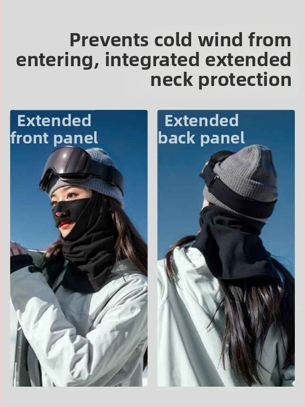 LAKETON ski mask na ochranu tváre – flisová podšívka, rýchloschnúci materiál