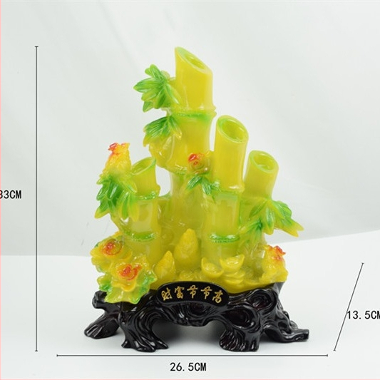 Смолена декоративна фигура в карикатурен стил – Zou Kui, подходяща за подарък за нов дом и за дневна