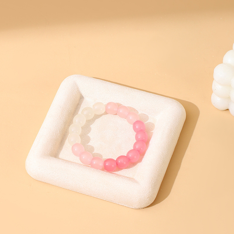 Tavă pentru bijuterii din catifea, cu căptușeală din flanel, dreptunghiulară, cu un singur strat