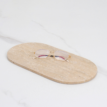 Taisnstūra marmora trauks mājas kosmētikas un juvelierizstrādājumu uzglabāšanai – Nordic greznums, akmens, pulēta virsma, roku darbs, Zīmols Musi (Materiāls: Akmens; Virsma: Pulēta; Rokdarbs: Roku darbs; Zīmols: Musi)