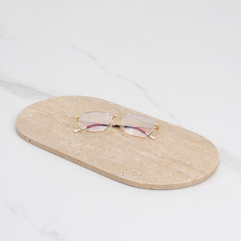 Taisnstūra marmora trauks mājas kosmētikas un juvelierizstrādājumu uzglabāšanai – Nordic greznums, akmens, pulēta virsma, roku darbs, Zīmols Musi (Materiāls: Akmens; Virsma: Pulēta; Rokdarbs: Roku darbs; Zīmols: Musi)