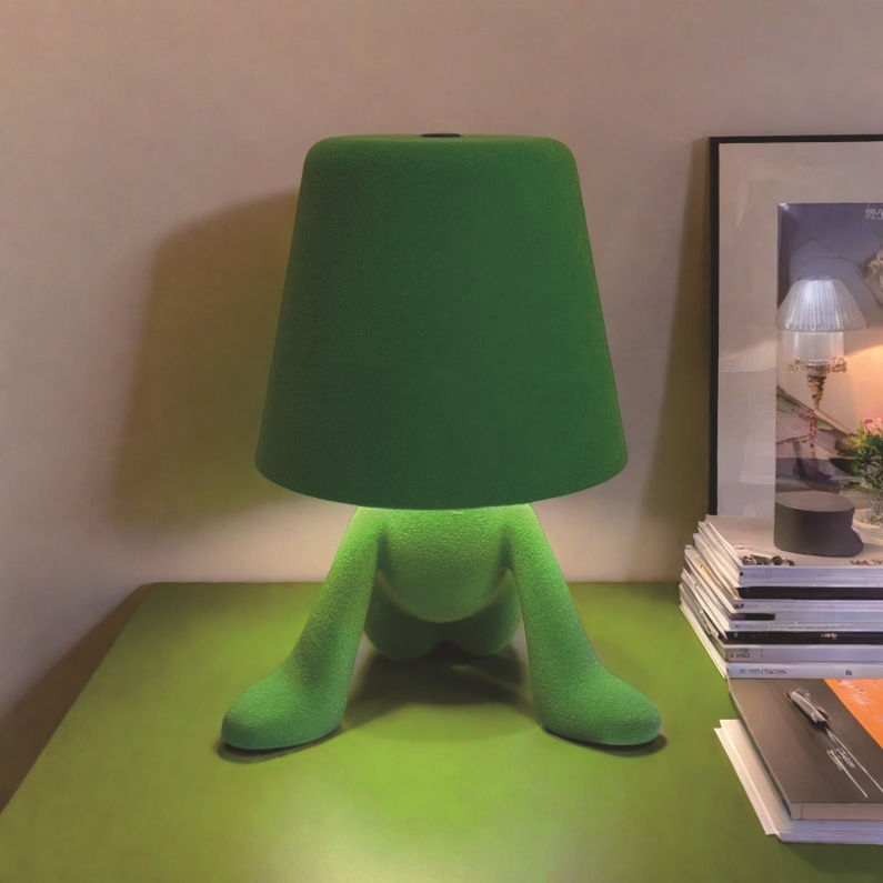 Xiuze stolna lampa, plastični držač, kreativni stil, napon ≤36V, ukras, noćna svjetiljka, DIY