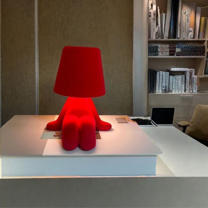 Xiuze stolna lampa, plastični držač, kreativni stil, napon ≤36V, ukras, noćna svjetiljka, DIY