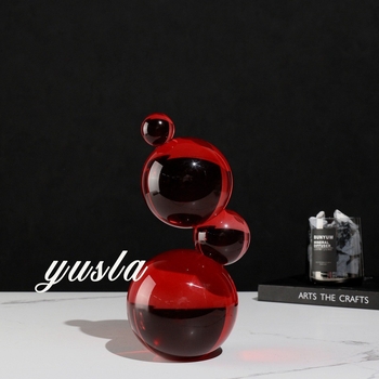 Animacinė dekoratyvinė figūrėlė televizoriaus spintoje, gyvenamajame kambaryje — K9 kristalinis stiklas, šiuolaikinis stilius, be pritaikymo, prekinis ženklas by the south