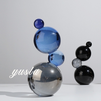 Animacinė dekoratyvinė figūrėlė televizoriaus spintoje, gyvenamajame kambaryje — K9 kristalinis stiklas, šiuolaikinis stilius, be pritaikymo, prekinis ženklas by the south