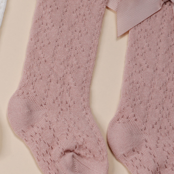 Ins стил плетен ободок за глава и комплект чорапи за бебета, корона форма, Twist шарка, Princess серия, подходящ за деца до 3 години, подарък комплект