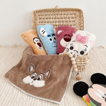 Σετ παιδικών πετσετών μπάνιου και παραλίας σειρά Strawberry Bear, 3D σχέδιο, Microfiber, 150D, 100–120 g, Plain Weave