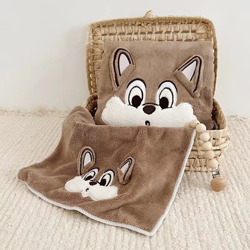 Σετ παιδικών πετσετών μπάνιου και παραλίας σειρά Strawberry Bear, 3D σχέδιο, Microfiber, 150D, 100–120 g, Plain Weave