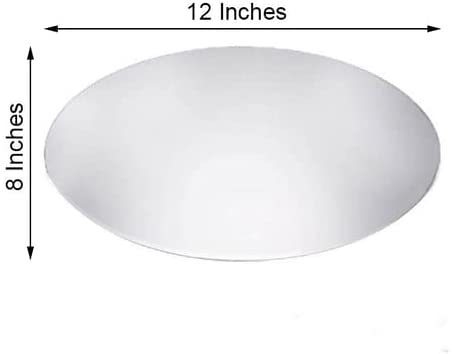 Акрилен огледален поднос за свещи (чиния за плодове; първокласно качество; стил: нов китайски стил)