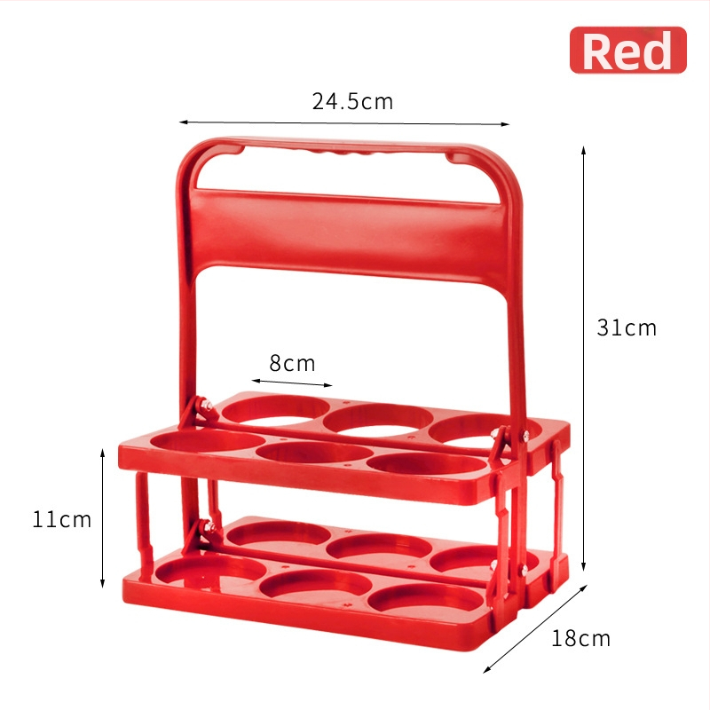 Bo Dian plastikinė alaus lentynėlė, sulankstoma, nešiojama barui/KTV, su logotipu