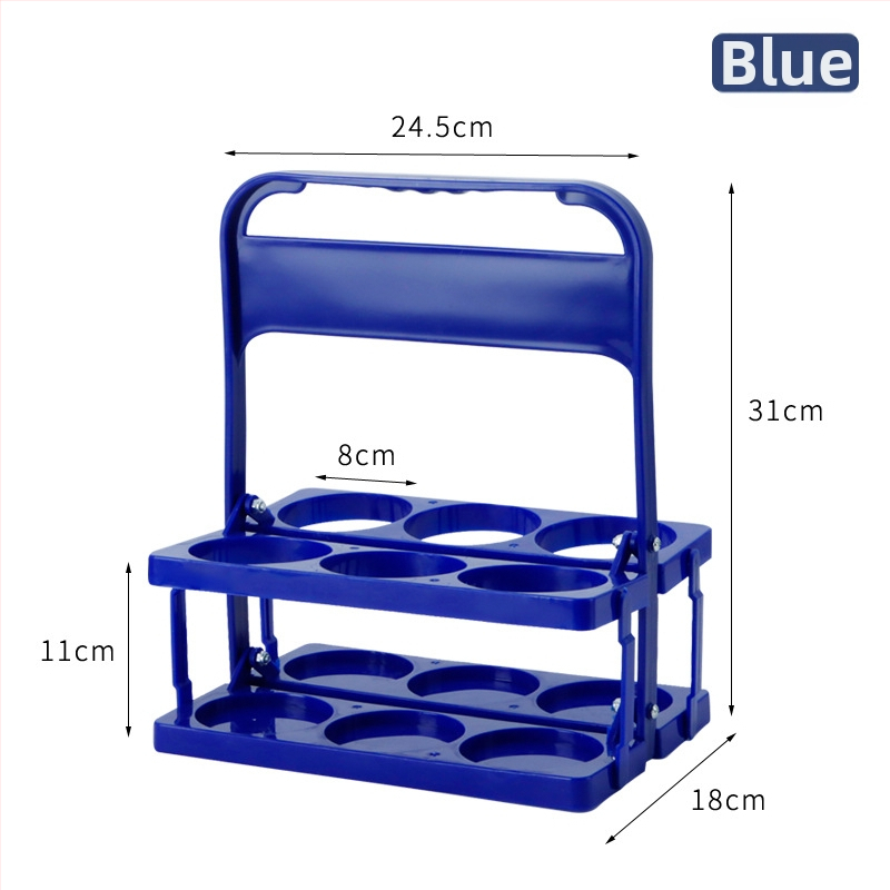 Bo Dian plastikinė alaus lentynėlė, sulankstoma, nešiojama barui/KTV, su logotipu