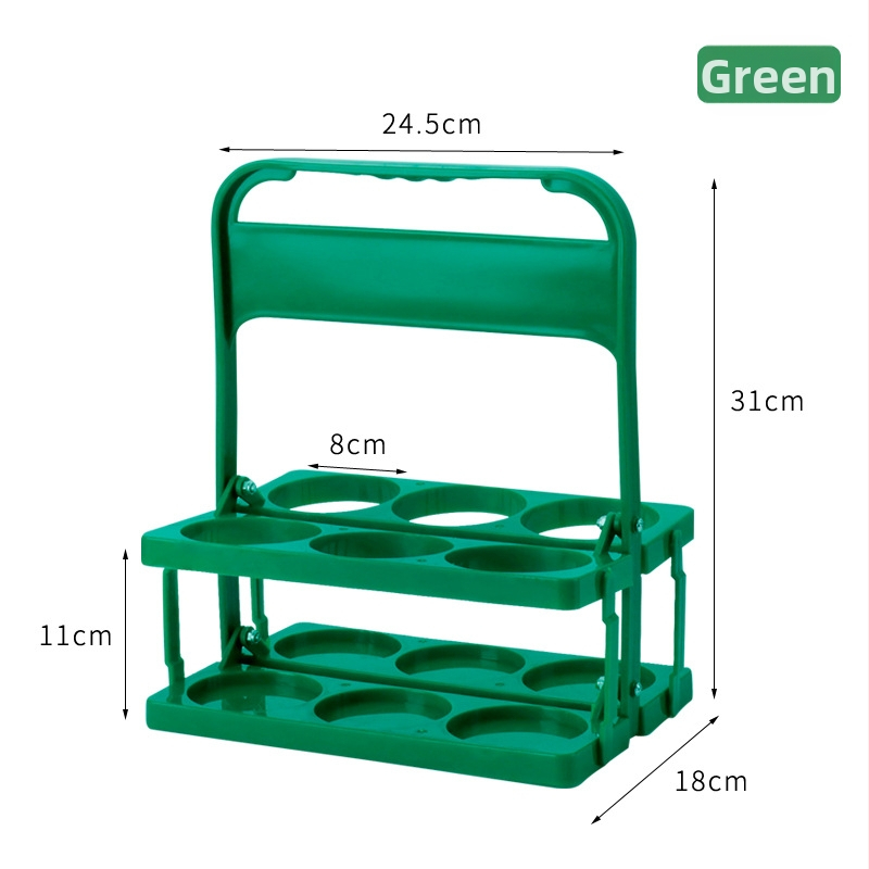 Bo Dian plastikinė alaus lentynėlė, sulankstoma, nešiojama barui/KTV, su logotipu
