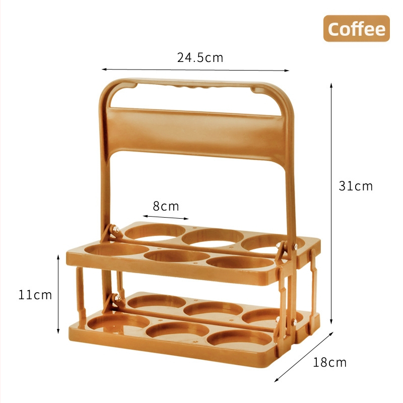 Bo Dian plastikinė alaus lentynėlė, sulankstoma, nešiojama barui/KTV, su logotipu