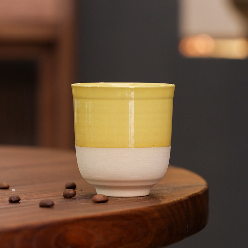 Maobai retro keramička šalica za kavu s prilagođenim logotipom, latte art, 500 g