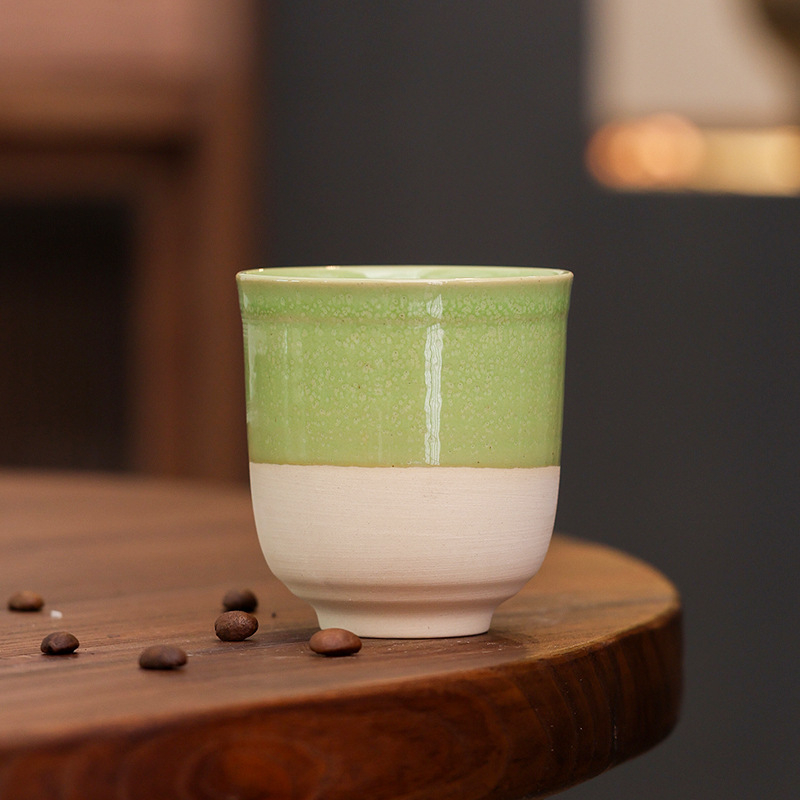 Maobai retro keramička šalica za kavu s prilagođenim logotipom, latte art, 500 g