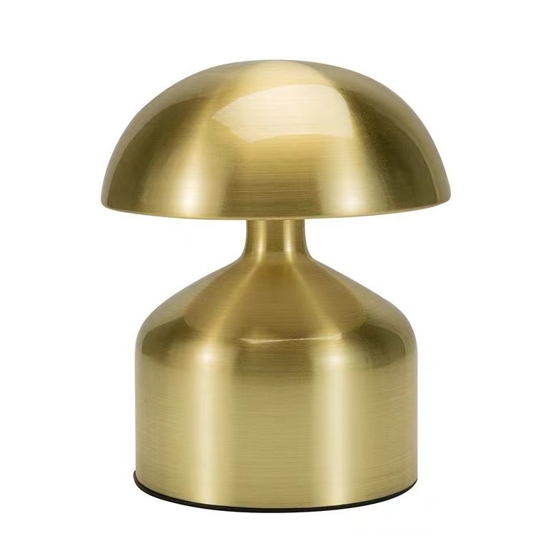 Νυχτερινό φωτιστικό από μέταλλο σε σχήμα πλανήτη, με έλεγχο αφής για ρύθμιση φωτεινότητας, ενσωματωμένη μπαταρία, μεταλλικό άβαζουρ