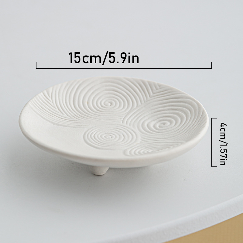 Porcelanski pladanj za nakit, skandinavski stil, lagani luksuzni organizator za dnevnu sobu i hodnik