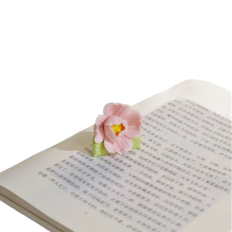 Vază ceramică, pictată manual, cu motiv floral de peonie și frunză de lotus (Brand: Ni Tao Tang; Stil: Chinezesc; Categorie: Plante)