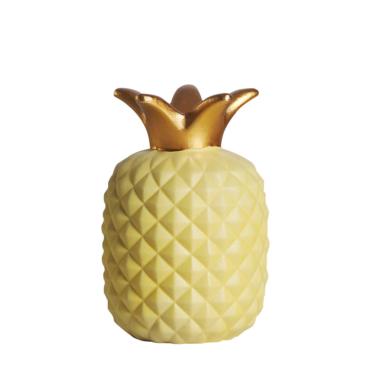 Keramički ananas ukras — moderni minimalistički vaza za ulazni dio i dnevni boravak