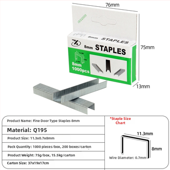 Naglu pistole kokapstrādei un durvīm, rāmju stiprināšanai, bez aizķerēm, taisnie nagli
