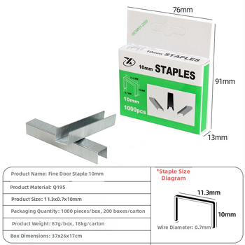Naglu pistole kokapstrādei un durvīm, rāmju stiprināšanai, bez aizķerēm, taisnie nagli