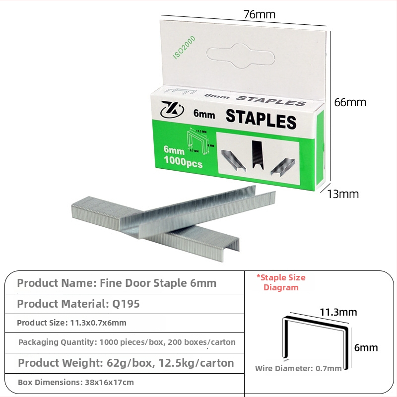 Naglu pistole kokapstrādei un durvīm, rāmju stiprināšanai, bez aizķerēm, taisnie nagli