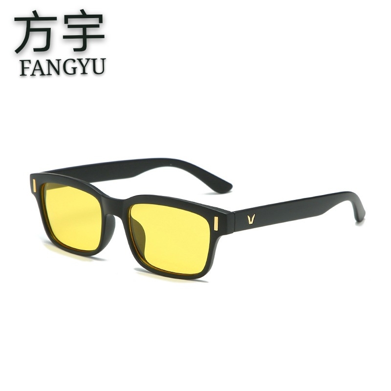 Fang Yu F8084 Unisex Naktinio Matymo Akinės Su Pilnu Rėmeliu, Anti-Mėlynojo Spinduliavimo, Plastikinis Rėmas, Syntetiniai Lęšiai, Lęšio Storis 1.4-1.6 mm, Reguliuojamas Rėmas