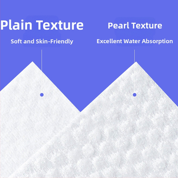 Prosop de față, de unică folosință, pentru saloane de înfrumusețare, din fibre vegetale, țesătură plată