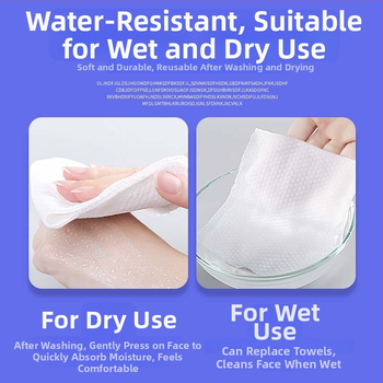 Prosop de față, de unică folosință, pentru saloane de înfrumusețare, din fibre vegetale, țesătură plată