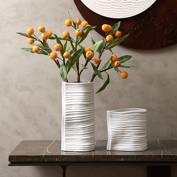 Κεραμικό βάζο διακοσμητικό – Premium Nordic στυλ για σαλόνι, διακόσμηση με αποξηραμένα λουλούδια, οικιακή διακόσμηση (Υλικό: Κεραμικό; Εισαγωγή: Όχι; Δώρο: Όχι)