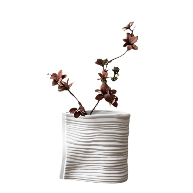 Κεραμικό βάζο διακοσμητικό – Premium Nordic στυλ για σαλόνι, διακόσμηση με αποξηραμένα λουλούδια, οικιακή διακόσμηση (Υλικό: Κεραμικό; Εισαγωγή: Όχι; Δώρο: Όχι)