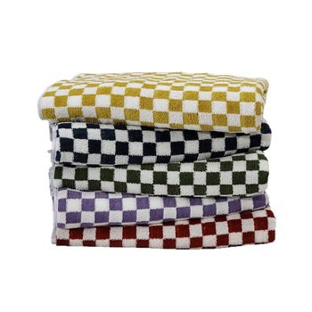 Prosop de baie pentru femei — Coral Fleece absorbent, 150D, țesătură simplă, 80–100 g, fără scame