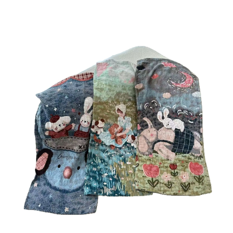 Gaza ručnik za lice i tijelo, mekan, upija, jacquard/ obična tkanina, 40 vlakana, težina ispod 50 g