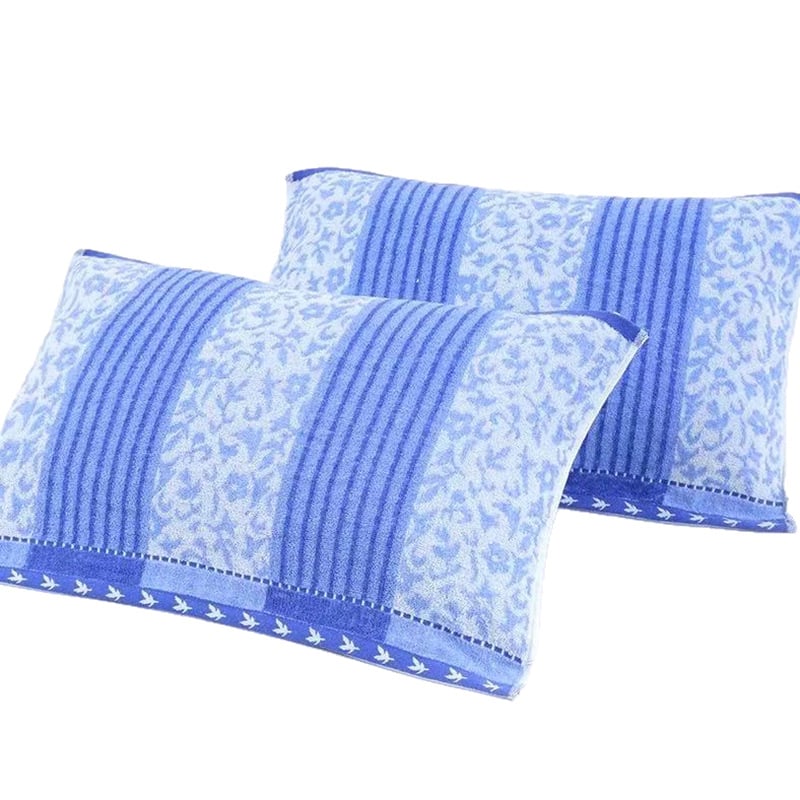 Jacquard függőleges csíkos párnahuzat, 100% pamut, kollégium/diákok számára, testreszabás elérhető