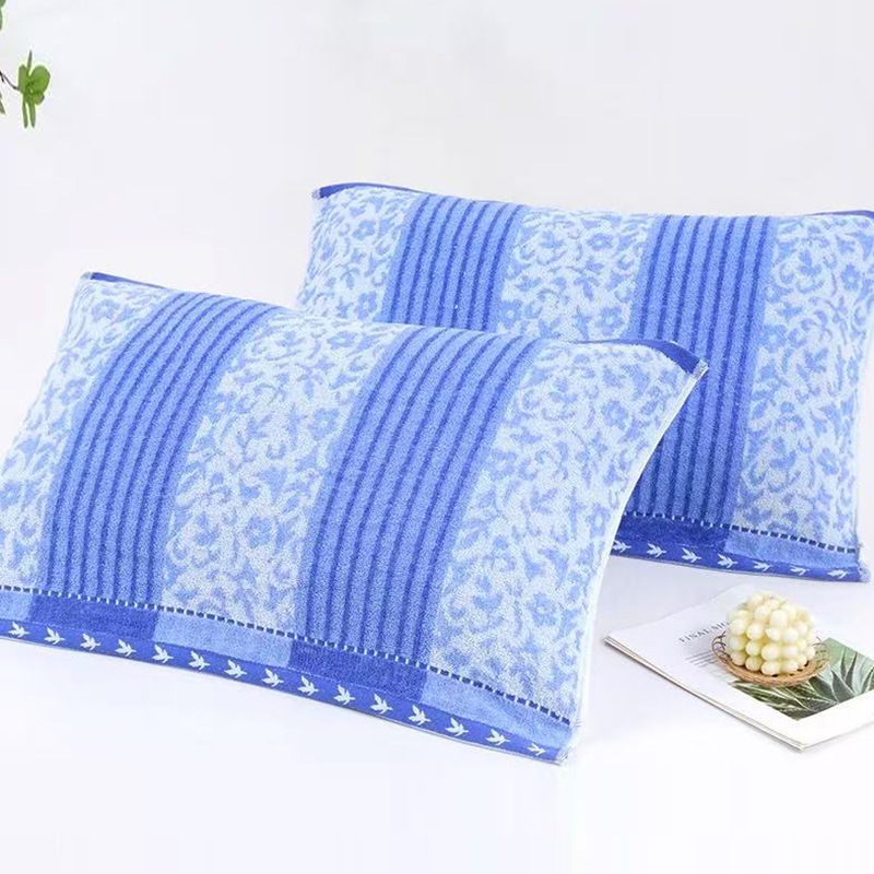 Jacquard függőleges csíkos párnahuzat, 100% pamut, kollégium/diákok számára, testreszabás elérhető