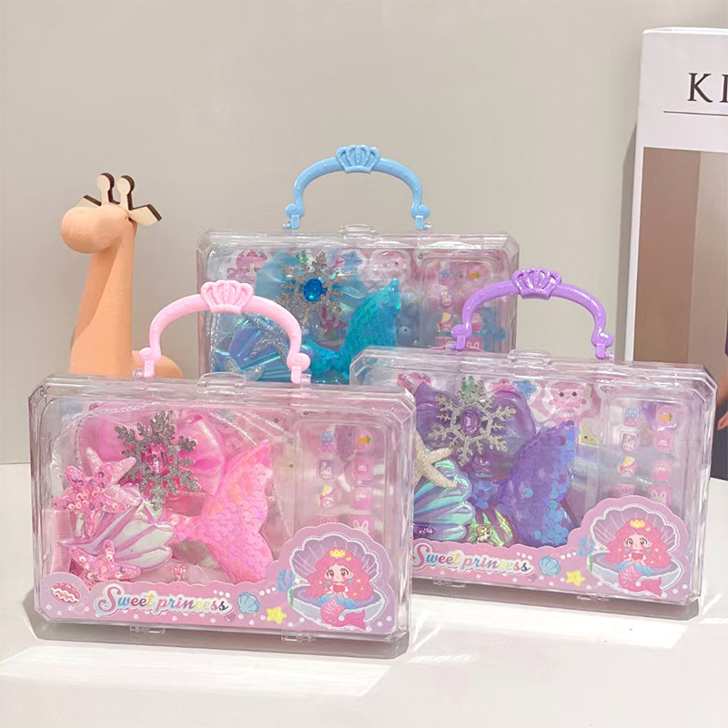 Dječji DIY komplet za perle — kutija za dar s leptirima, plastika/smola, ručno izrađeni nakit i dodaci, zasebno pakiranje, za djecu od 10 godina