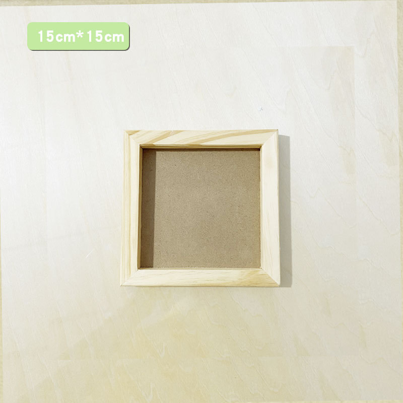 Priežu koka fotogrāfiju rāmis, taisnstūra forma, Mingbojia zīmols, fotorāmis sērija, karikatūras dizains