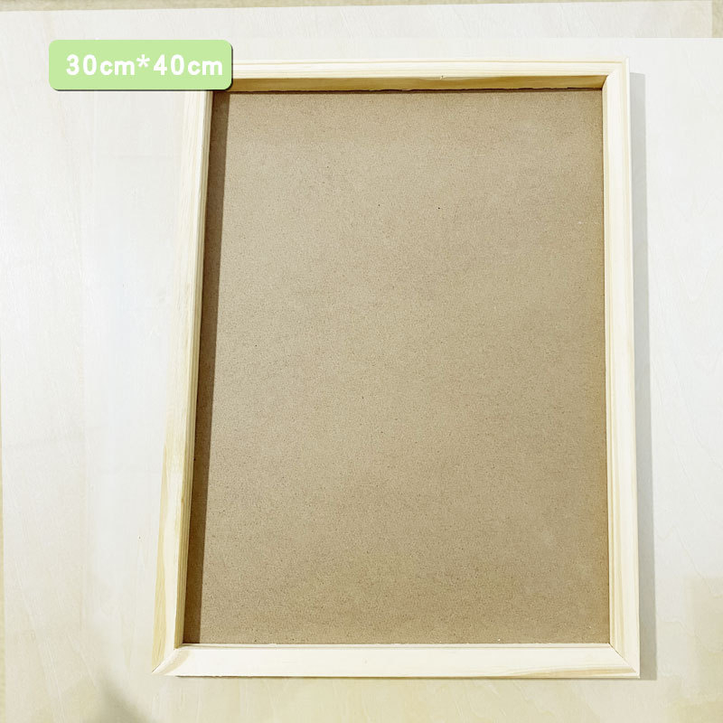 Priežu koka fotogrāfiju rāmis, taisnstūra forma, Mingbojia zīmols, fotorāmis sērija, karikatūras dizains