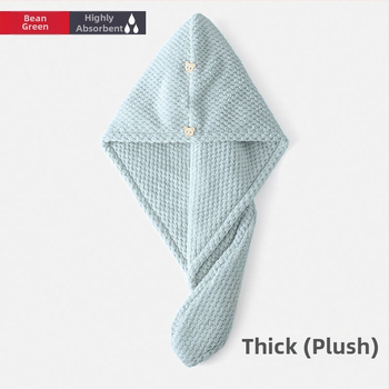 Шапка за сушене на коса от коралов флис, 150D нишка, тегло 80–99 г, пришиване и проста тъкане