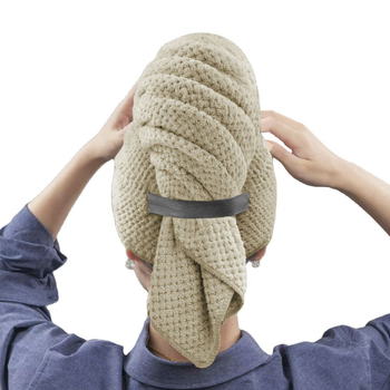 Καπέλο στεγνώματος μαλλιών από Coral Fleece, παχύ, εξαιρετικά απορροφητικό, γρήγορο στέγνωμα, 170–199 g